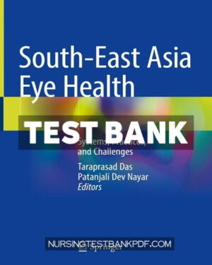 Test Bank for South East Asia Eye Health by Springer