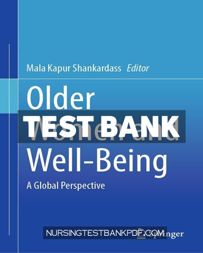 9789811646058-TEST-BANK Test Bank for Older Women and Well Being by Springer