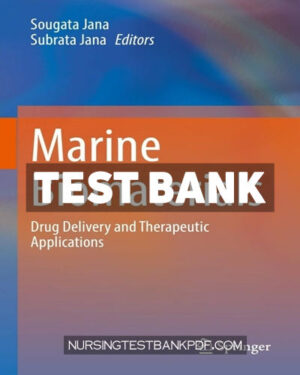 Test Bank for Marine Biomaterials by Springer