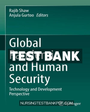 Test Bank for Global Pandemic and Human Security by Springer