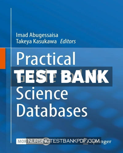 9789811658129-TEST-BANK Test Bank for Practical Guide to Life Science Databases by Springer
