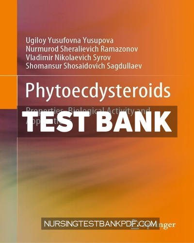 9789811667114-TEST-BANK Test Bank for Phytoecdysteroids by Yusupova