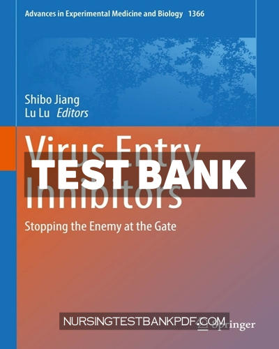 9789811687020-TEST-BANK Test Bank for Virus Entry Inhibitors by Springer