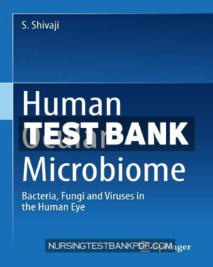 Test Bank for Human Ocular Microbiome by Shivaji