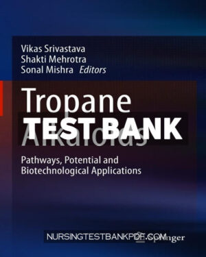 Test Bank for Tropane Alkaloids by Springer