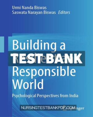 Test Bank for Building a Resilient and Responsible World by Springer