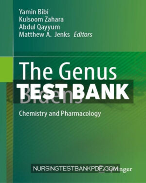 Test Bank for The Genus Bidens by Springer