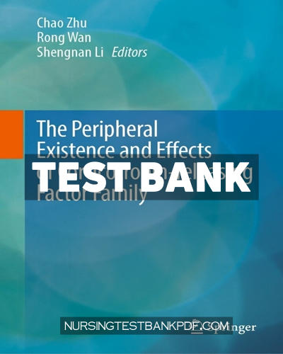 9789819653225-TEST-BANK Test Bank for The Peripheral Existence and Effects of Corticotropin releasing Factor Family by Springer
