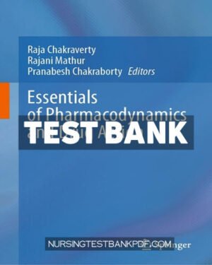 Test Bank for Essentials of Pharmacodynamics and Drug Action by Springer