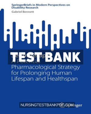 Test Bank for Senotherapy by Bennett