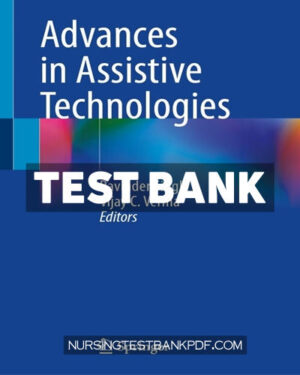 Test Bank for Advances in Assistive Technologies by Springer