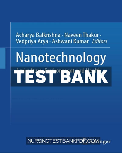 9789819768141-TEST-BANK Test Bank for Nanotechnology by Springer