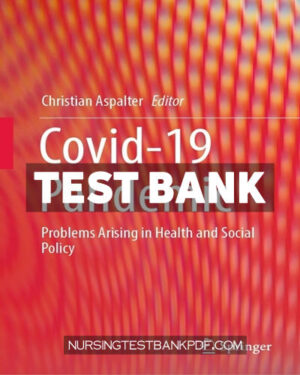 Test Bank for Covid 19 Pandemic by Springer