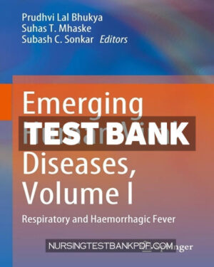 Test Bank for Emerging Human Viral Diseases Volume I by Springer