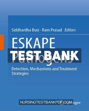 Test Bank for ESKAPE Pathogens by Springer