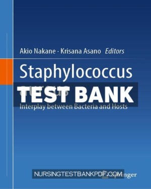 Test Bank for Staphylococcus aureus by Springer