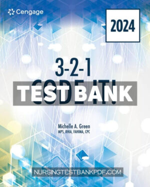 Test Bank for 3 2 1 Code It 2024 Edition 12th Edition by Green
