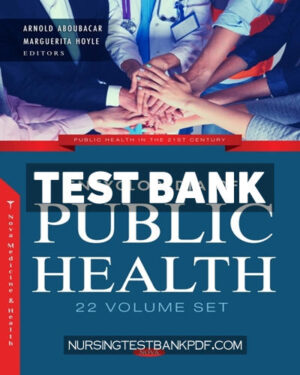 Test Bank for Encyclopedia of Public Health (22 Volume Set) by Columbus